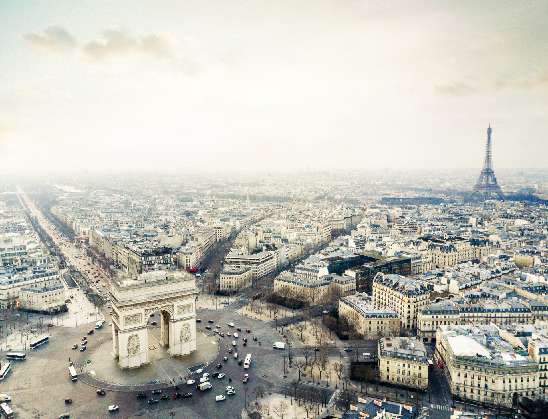 View of Paris Landmarks