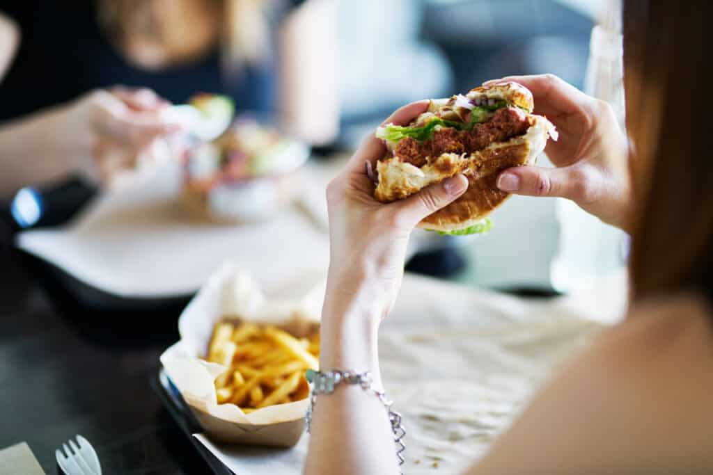 Vegan burger