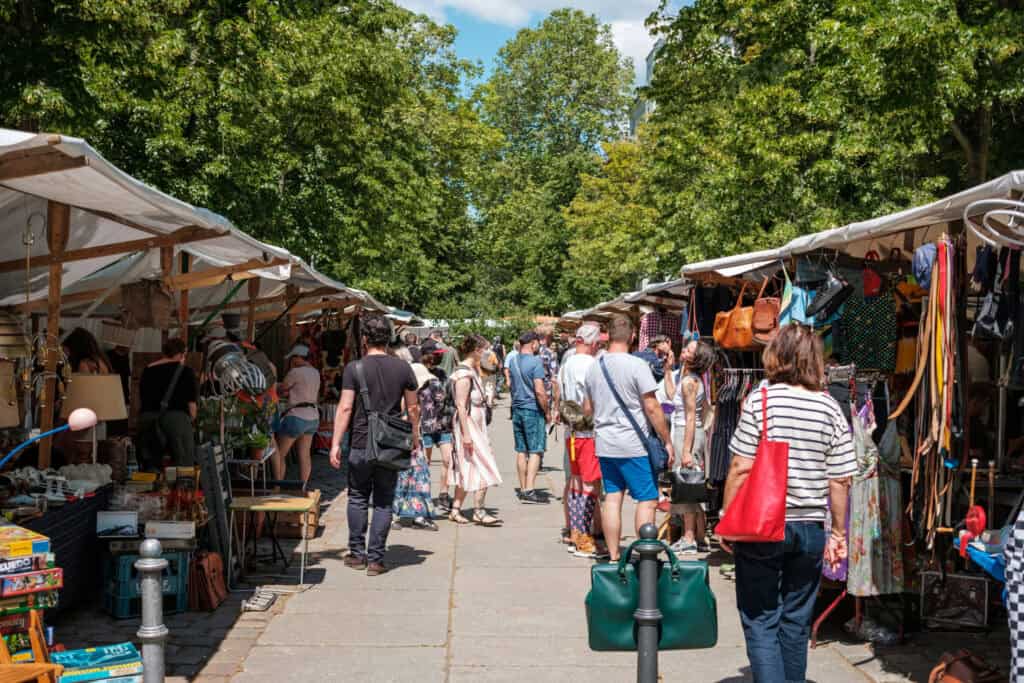 Arkonaplatz Flea Market